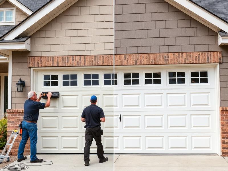Professional garage door installation service